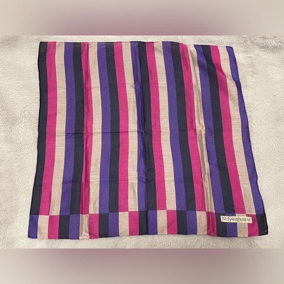 Yves Saint Laurent Accessories - Yves Saint Laurent Vintage Scarf
